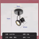 GobekUsa LED Industrial Bedroom Wall Lamp Black/Nickel Mounted Studio Cafe Background