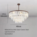 GobekUsa Cloud Glass LED Pendant Light - Dimmable Designer Home Decoration