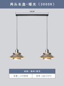 GobekUsa Industrial Retro LED Bedside Pendant Lights for Bedroom, Kitchen, Dining Room