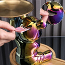 GobekUsa Bear Ornaments Key Trays Cosmetic Boxes Cartoon Figurines Desktop Decorations