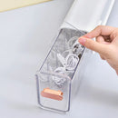 GobekUsa Data Cable Organizer Box: Dustproof Wire Manager for Charging & Storage
