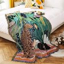 GobekUsa Gothic Thread Double-sided Tapestry Blanket - Versatile Homestay and Outdoor Decoration