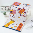 GobekUsa Kawaii Cartoon Cats Gauze Cotton Hand Towel - Set of 3