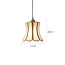 GobekUsa Glass Copper LED Pendant Lights: Modern Nordic Lighting for Home, Dining, & Restaurant