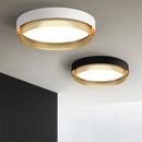 GobekUsa Circular Metal Grid LED Ceiling Light - Modern Room Lighting
