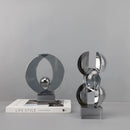 GobekUsa Geometric Crystal Sculpture Home Decor Figurine