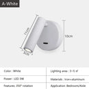 GobekUsa Bedroom Wall Lamp Surface Spotlight Indoor Reading Sconce Lights