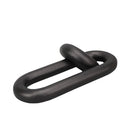 GobekUsa Black Geometric Resin Ornament Ring Decor Home Figurine