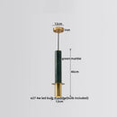 GobekUsa LED Marble Pendant Lamp: Modern Luxury Hanging Light for Home, Restaurant & Bedroom
