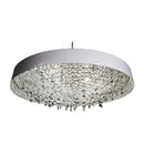 GobekUsa Clear Crystal Pendant Light Chandelier for Living Room & Bedroom