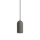 GobekUsa LED Cement Chandelier: Simple Industrial Style Ceiling Lamp for Bedroom, 110V 220V