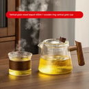 GobekUsa Glass Teapot for Home & Restaurant Brewing - Transparent High Borosilicate Material