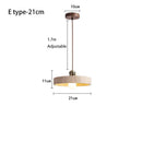 GobekUsa Japanese Style Yellow Stone Pendant Lamp for Bedroom, Restaurant, and Bar