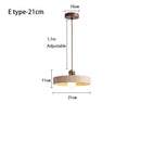GobekUsa Japanese Style Yellow Cave Stone Pendant Lamp for Bedroom, Restaurant, Bar