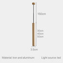 GobekUsa LED Tube Pendant Lamp for Dining Room, Bedroom, Kitchen, Bar, Hall