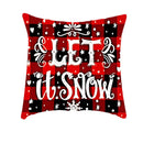 GobekUsa Christmas Cushion Cover 45x45cm Xmas Pillowcase for Sofa - Happy New Year 2023