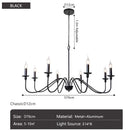 Vintage Black and Gold Metal Pendant Light