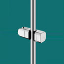 GobekUsa Adjustable ABS Plastic Shower Slide Rail Holder Bracket