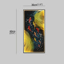 GobekUsa Gold Fish LED Picture Wall Light for Home Decor & Bedroom Aisle