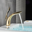 GobekUsa Brass Washbasin Faucet: Nordic Style, Light Luxury, Simple Creative Design