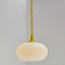 GobekUsa Bauhaus Glass Chandeliers Nordic Pendant Lights for Bedroom Living Room Dining Room Restaurant