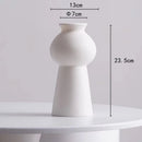 GobekUsa Lotus Leaf Ceramic Vase for Floral Arrangement and Room Decoration