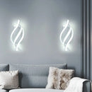 GobekUsa LED Wall Lamps Black White Light for Indoor Living Bedroom, Modern Design