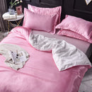 GobekUsa Ice Rayon Satin Bedding Set: Cooling, Soft, Summer Comfort for Twin-Double Bed