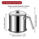 GobekUsa Deep Fryer Pot with Strainer, Kitchen Cooking Tool for Frying Chicken and French Fries
