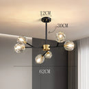 GobekUsa Crystal Chandelier: Luxury Living Room & Dining Room Ceiling Light