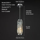 GobekUsa Gold Crystal Chandelier: Elegant Dining Room Pendant Lighting
