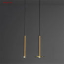 GobekUsa Gold Tube LED Pendant Lights for Kitchen Dining Office Home Decor