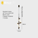 GobekUsa Gold Copper LED Wall Sconce for Bedroom Living Room Hallway