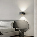 GobekUsa Copper Bedroom Wall Lamp, Modern LED Double Head Spotlights, Luxury Living Room Sconce