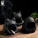 GobekUsa Cute Cartoon Animal Ashtray for Home Decor & Car, Gift for Boyfriend