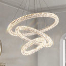 GobekUsa Crystal Chandelier Ring - Elegant Light Luxury for Living Room, Dining Room & Bedroom