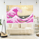 GobekUsa Great Wave Off Kanagawa Tapestry: Japanese Wall Hanging for Aesthetic Home Decor