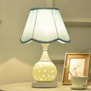 GobekUsa Ceramic LED Desk Lamp Bedroom Study Living Room Decor Art Floor Lamp
