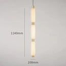GobekUsa Acrylic Minimalist Pendant Lights | Contemporary LED Bedside Lamp for Restaurant and Industrial Decor