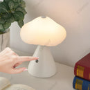 GobekUsa LED Mushroom Night Light Touch Switch Bedside Lamp Kid's Room Decor