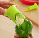 GobekUsa 2pcs Vegetable Cutter Corer Seed Remover Cleaning Gadget ideal for Kitchen Essentials