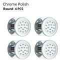 GobekUsa Brass Body Round Shower SPA Jets for Luxurious Bathroom Massage Experience