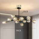 GobekUsa Crystal Chandelier: Luxury Living Room & Dining Room Ceiling Light