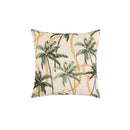 GobekUsa Jungle Cartoon Print Velvet Cushion Cover - Hawaiian Decor for Sofa