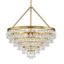 GobekUsa Crystal Bead Ceiling Pendant Lights - Retro Luxury Gold Home Decor Lighting