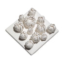 GobekUsa Bud Shape 3D Ceramic Wall Décor Pendant for Room Decoration
