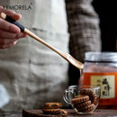 GobekUsa 4PCS Japanese Style Wooden Spoon Set | Versatile Kitchen Tools for Mixing and Serving