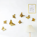 GobekUsa Golden Butterfly Wall Decoration Set