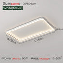 GobekUsa Bedroom Lamp Ceiling Lights Modern Minimalist Master Bedroom Warm LED Lighting