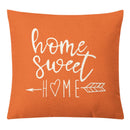 GobekUsa Geometric Yellow Linen Pillow Cover for Modern Décor 45x45cm